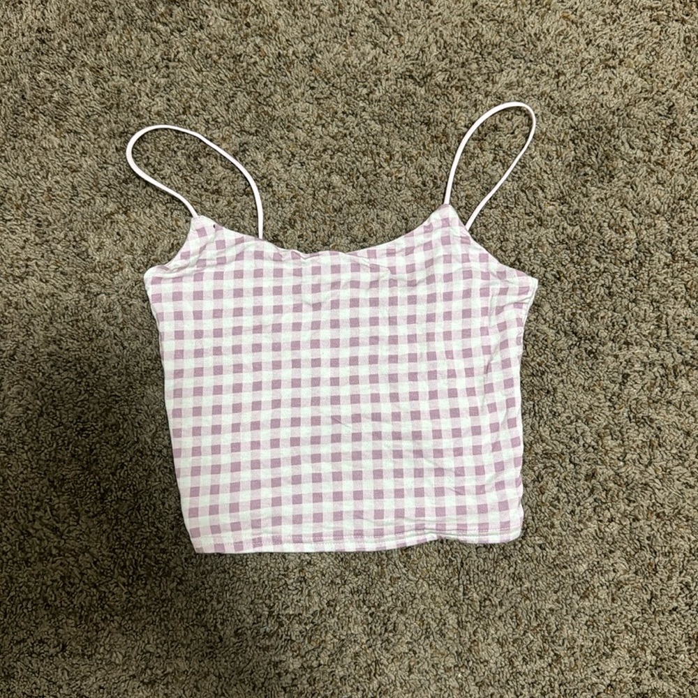 Pacsun Basics plaid tank top!!